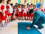 Tham quan Ban Chỉ Huy Quân Sự xã Thanh An