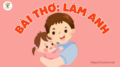 Thơ: Làm anh